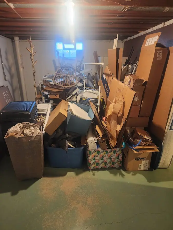 Roll-off dumpster container at job site for Construction Dumpster Rental in Gateway